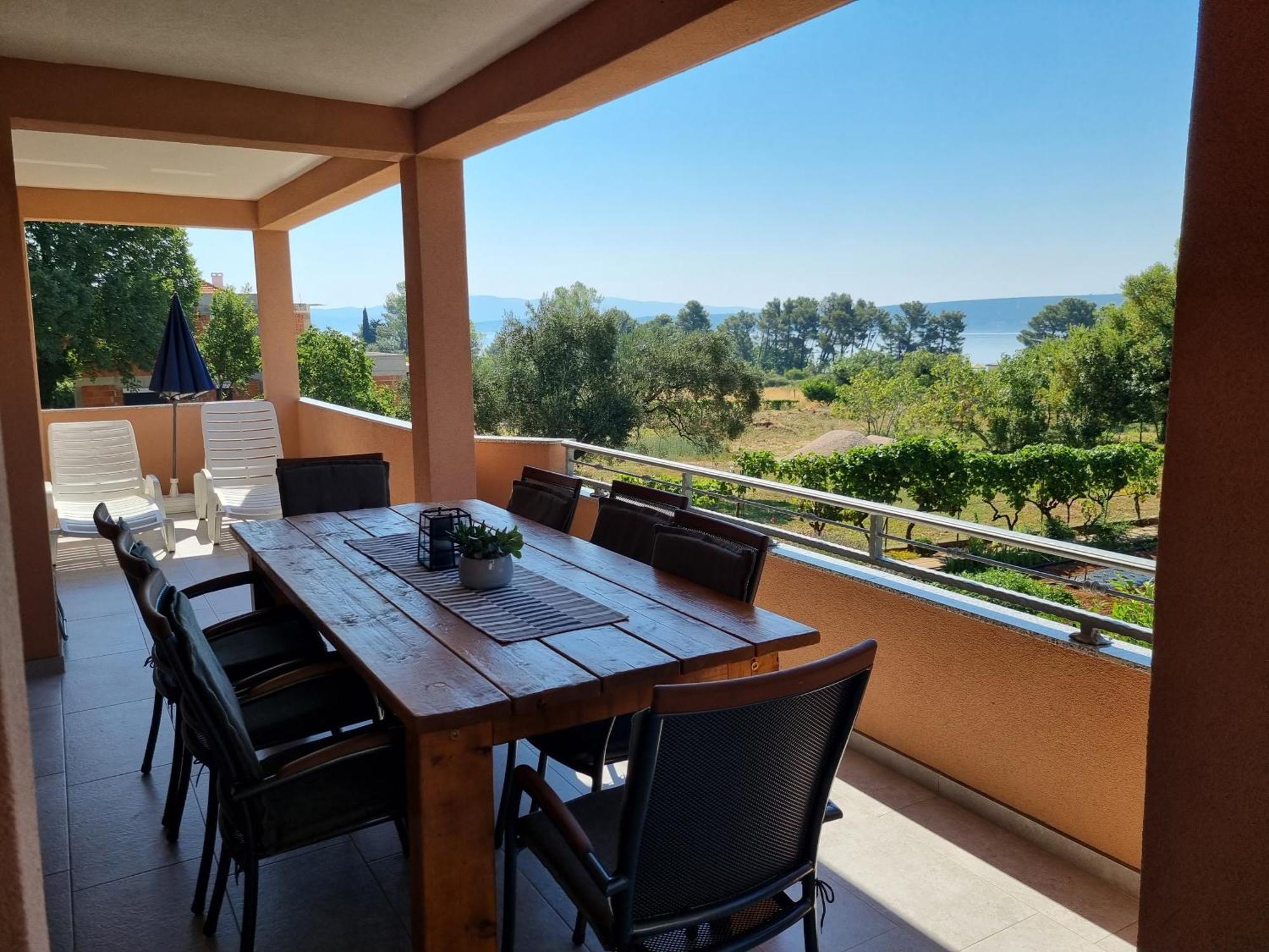 Apartman Bura Apartment Posedarje Bagian luar foto