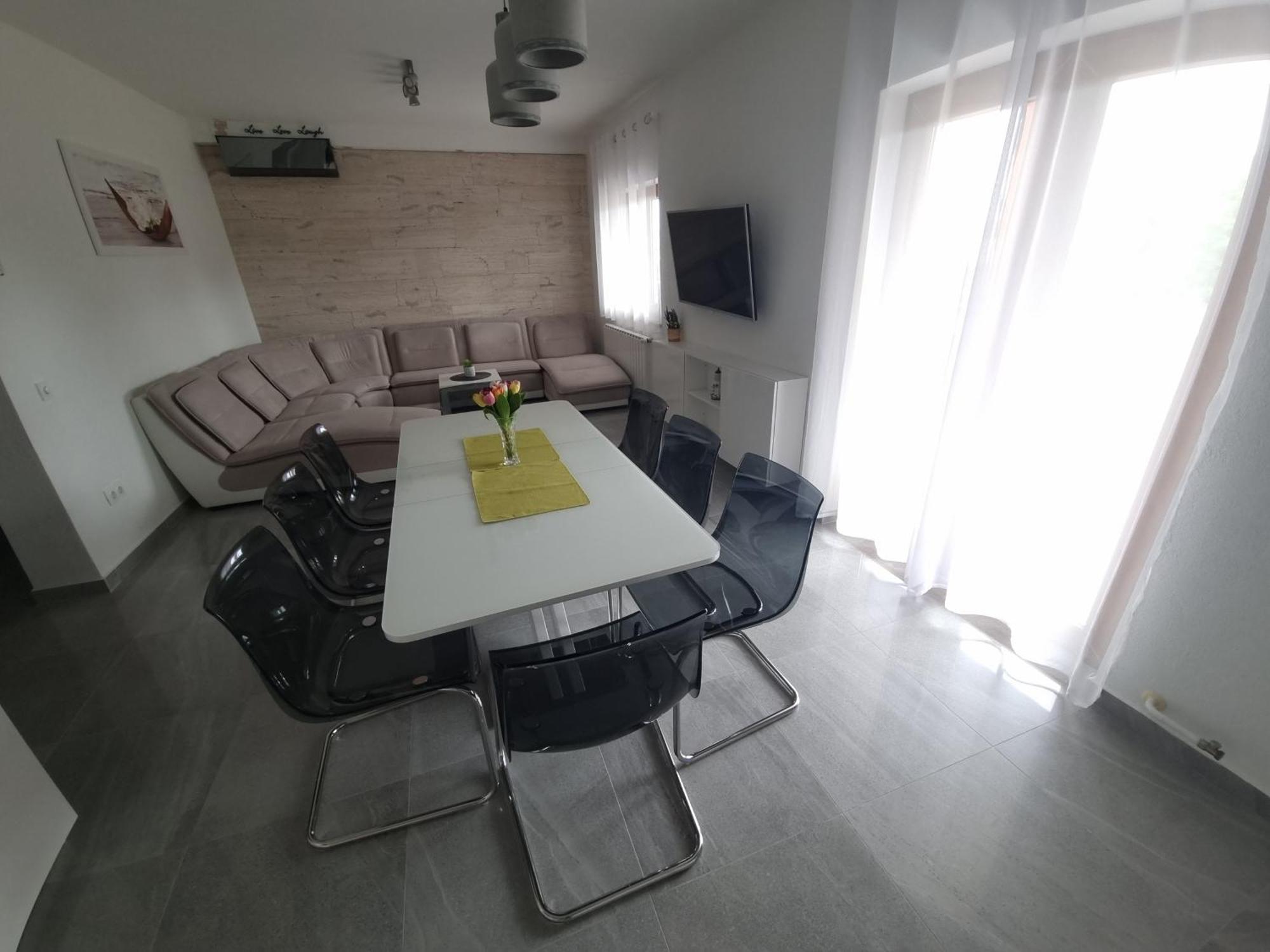 Apartman Bura Apartment Posedarje Ruang foto